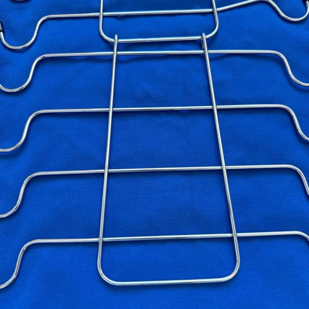 Silver Multi-Tier Closet Organizer Shirt Tank Top Bra Hanger fits 8